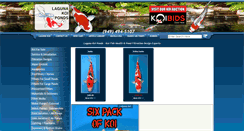 Desktop Screenshot of lagunakoi.com